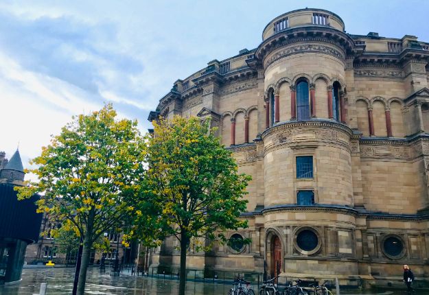 Green-tree adds a touch of green to Edinburgh’s McEwan Hall